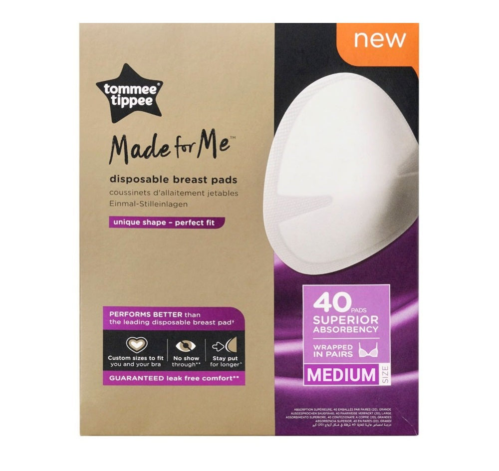 Made for Me Breast Pads Medium , 40 Pack - BambiniJO | Buy Online | Jordan
