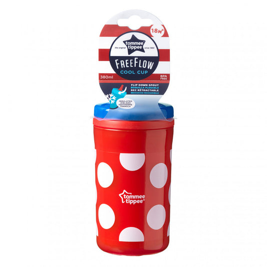 Tommee Tippee Cool cup 18m+ Red Polka - BambiniJO | Buy Online | Jordan