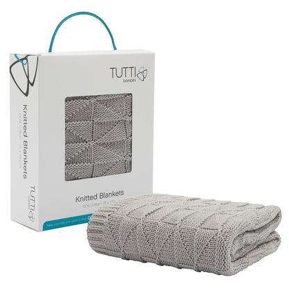 Tutti Bambini - Cozee Knitted Blanket - BambiniJO | Buy Online | Jordan