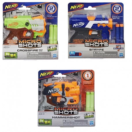 NERF MICROSHOTS 8Y+ NERF MICROSHOTS 8Y+