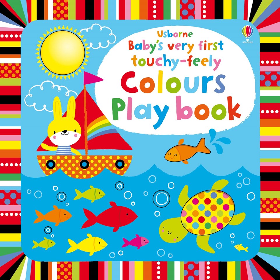 Baby's very first touchy-feely colours play book - BambiniJO