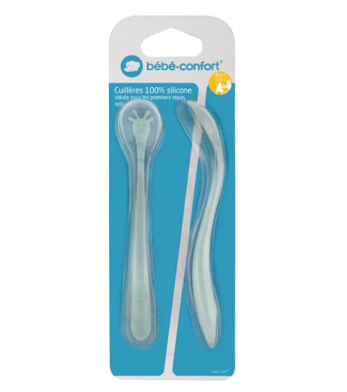 Bebe Confort - Silicone Spoons - 2pc