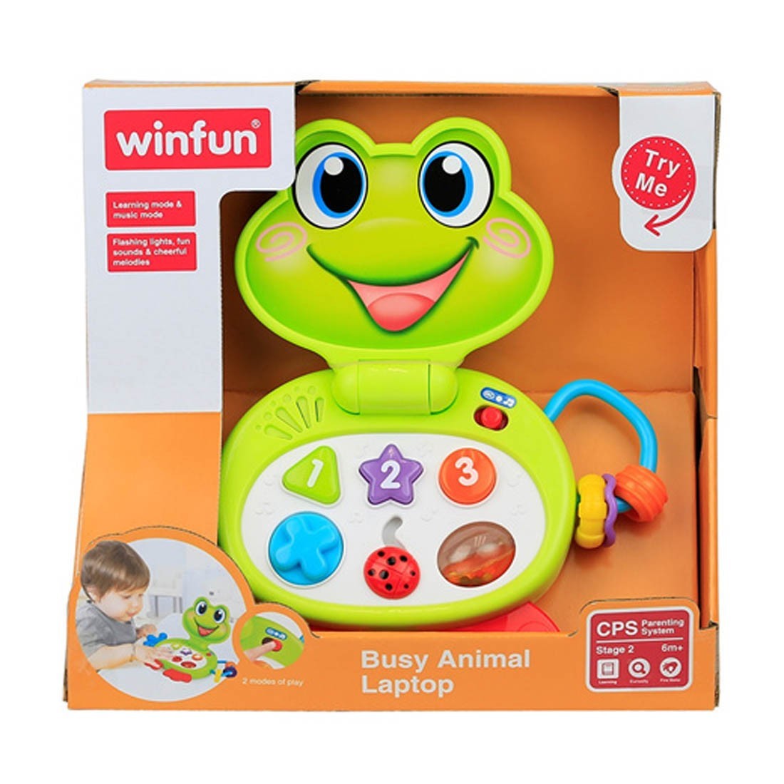 Busy Animal Laptop - Froggy 6m+ - BambiniJO | Buy Online | Jordan