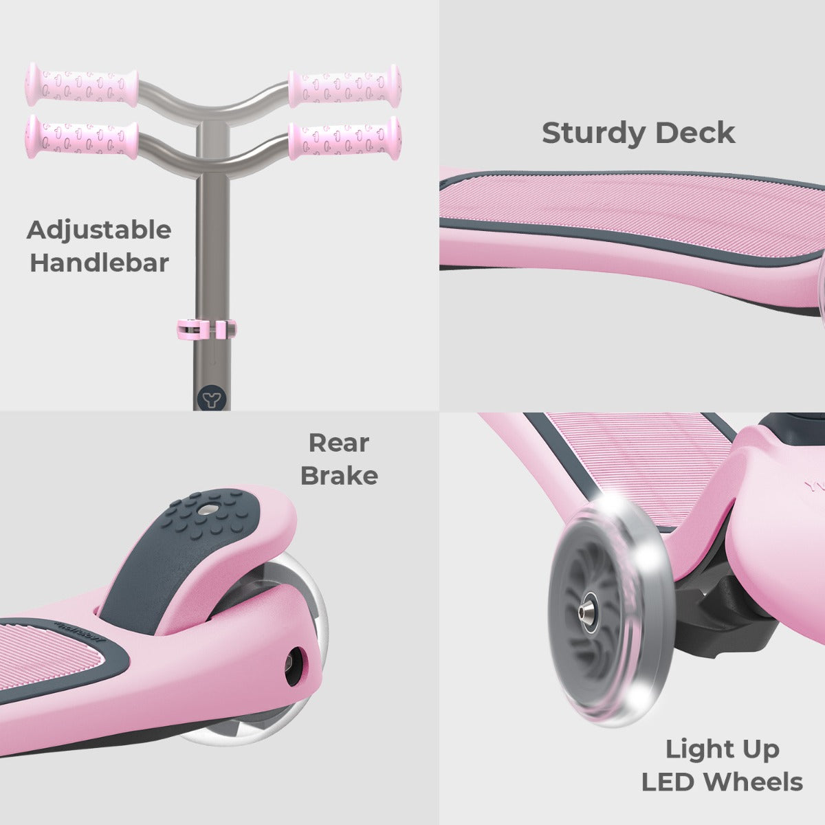 Yvolution - Y Glider Air Pink | 3-5 Years - BambiniJO | Buy Online | Jordan