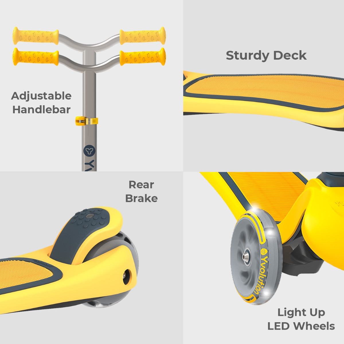 Yvolution - Y Glider Air Yellow | 3-5 Years - BambiniJO | Buy Online | Jordan