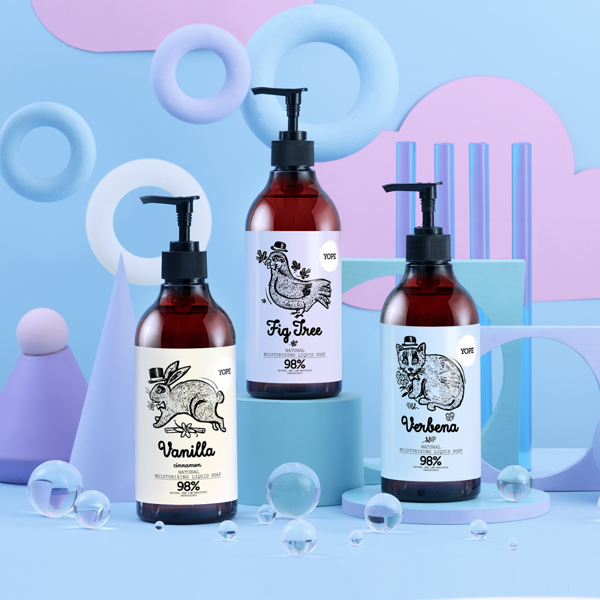 YOPE Natural Liquid Hand Soap Verbena 500ml - BambiniJO | Buy Online | Jordan