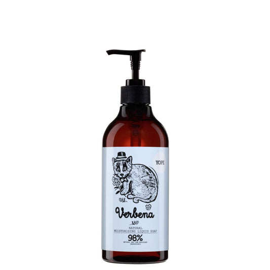 YOPE Natural Liquid Hand Soap Verbena 500ml - BambiniJO | Buy Online | Jordan