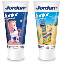 Load image into Gallery viewer, Jordan Kids Toothpaste 50ml For permanent teeth (6-12 years) - BambiniJO | Buy Online | Jordan